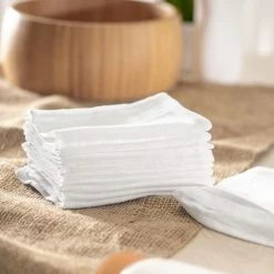 Makian Mull-Waschhandschuh 10er Pack - Weiß -Baden & Waschen Verkäufe makian mull waschhandschuh 10er pack weiss rh 10 d5