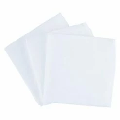Makian Mullwaschlappen 3er Pack 30 x 30 cm - Weiß