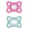 MAM Schnuller 2er Pack Comfort - Silikon Newborn 0-2 M - Rosa Lila