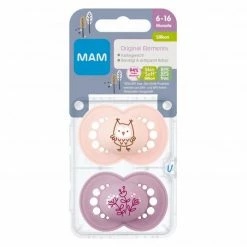 MAM Schnuller 2er Pack Original Elements - Silikon 6-16 M - Eule & Blume 9 MAM Schnuller 2er Pack Original Elements - Silikon 6-16 M - Eule & Blume -Baden & Waschen Verkäufe mam schnuller 2er pack original elements silikon 6 16 m eule blume 80923122 d3
