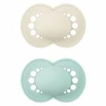 MAM Schnuller 2er Pack Original Elements - Silikon 6-16 M - Eule & Blume 5 MAM Schnuller 2er Pack Original Elements - Silikon 6-16 M - Eule & Blume – Bild 5