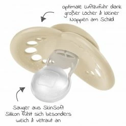 MAM Schnuller 2er Pack Original Elements - Silikon 6-16 M - Mint Beige 8 MAM Schnuller 2er Pack Original Elements - Silikon 6-16 M - Mint Beige -Baden & Waschen Verkäufe mam schnuller 2er pack original elements silikon 6 16 m mint beige 80929320 d2