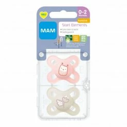 MAM Schnuller 2er Pack Start Elements - Latex 0-2 M - Eule und Blume -Baden & Waschen Verkäufe mam schnuller 2er pack start elements latex 0 2 m eule und blume 82384820 d3