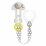 MAM Schnullerband Clip it - Bär 4 MAM Schnullerband Clip it - Bär – Bild 4