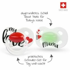 Medela Schnuller Day & Night DUO ab 18 M - Signature - Weiß Rot -Baden & Waschen Verkäufe medela schnuller day night duo ab 18 m signature weiss rot 101042537 d2