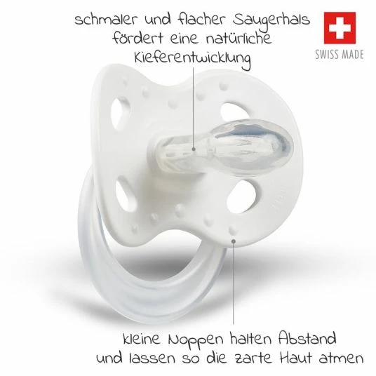 Medela Schnuller Original DUO 6-18 M - Gelb & Türkis 2 Medela Schnuller Original DUO 6-18 M - Gelb & Türkis – Bild 2