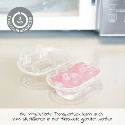 Medela Schnuller Soft Silicone DUO 0-6 M - Hellrosa & Transparent -Baden & Waschen Verkäufe medela schnuller soft silicone duo 0 6 m hellrosa transparent 101042516 d5