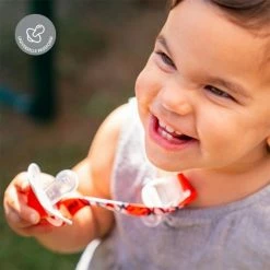 Medela Schnullerkette - Weiß Rot -Baden & Waschen Verkäufe medela schnullerkette weiss rot 101042273 d2