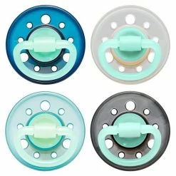 Nip Leucht-Schnuller 4er Pack Cherry Night - Latex ab 6 M - Boy