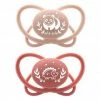 Nip Öko-Schnuller 2er Pack My Butterfly - Silikon 5-18 M - aus nachwachsenden Rohstoffen - Rot