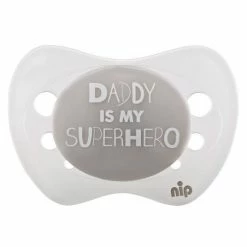 Nip Schnuller Limited Edition 0-6 M - Daddy is my Superhero