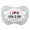 Nip Schnuller Limited Edition 0-6 M - I love Oma & Opa