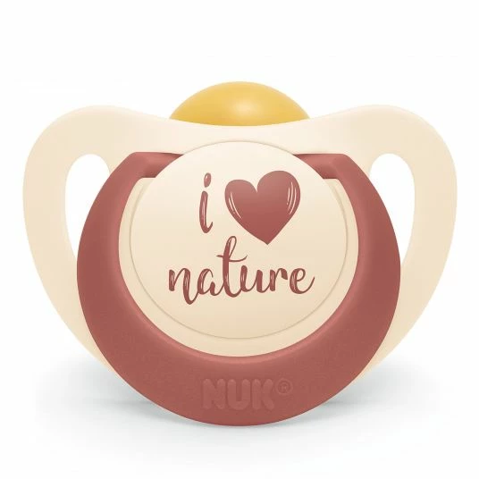 Nuk Schnuller 2er Pack for Nature - Kautschuk 6-18 M - Rot 3 Nuk Schnuller 2er Pack for Nature - Kautschuk 6-18 M - Rot – Bild 3