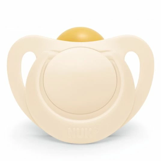 Nuk Schnuller 2er Pack for Nature - Kautschuk ab 18 M - Beige 2 Nuk Schnuller 2er Pack for Nature - Kautschuk ab 18 M - Beige – Bild 2