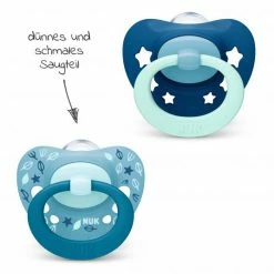 Nuk Schnuller 2er Pack Signature - Silikon ab 18 M - Blau / Dunkelblau -Baden & Waschen Verkäufe nuk schnuller 2er pack signature silikon ab 18 m blau dunkelblau 10739677 d2