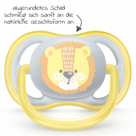 Philips Avent Schnuller 2er Pack Ultra Air 0-6 M - SCF085/01 - Elephant Leo 3 Philips Avent Schnuller 2er Pack Ultra Air 0-6 M - SCF085/01 - Elephant Leo – Bild 3