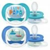 Philips Avent Schnuller 2er Pack Ultra Air Collection Happy 6-18 M - SCF080/03 - Papa Boat