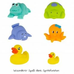 Playgro 15-tlg. Geschenkset Badespielzeug mit 8 Stapelbechern, 6 Badetieren & 1 Badebuch -Baden & Waschen Verkäufe playgro 15 tlg geschenkset badespielzeug mit 8 stapelbechern 6 badetieren 1 badebuch 4011500991001 d3