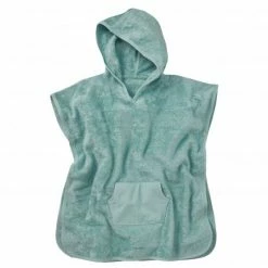 Rotho Babydesign Baby-Badeponcho - Lagoon - Gr. 62/68