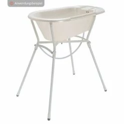 Rotho Babydesign Baby-Badewanne Bella Bambina - Perlweiß Creme -Baden & Waschen Verkäufe rotho babydesign baby badewanne bella bambina perlweiss creme 200200100 d2