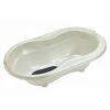 Rotho Babydesign Baby-Badewanne Top mit Anti-Rutschmatte - Perlweiß Creme