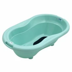 Rotho Babydesign Baby-Badewanne Top mit Anti-Rutschmatte - Swedish Green