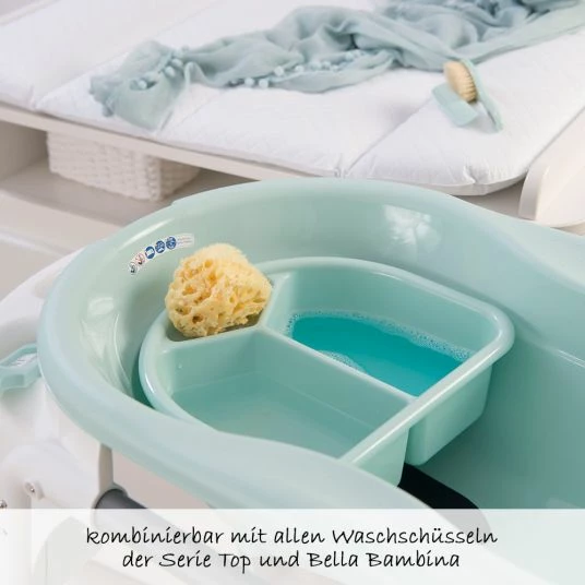 Rotho Babydesign Baby-Badewanne Top mit Anti-Rutschmatte - Swedish Green 5 Rotho Babydesign Baby-Badewanne Top mit Anti-Rutschmatte - Swedish Green – Bild 5