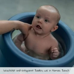 SOFTTUB Baby-Badewanne & Badeeimer für Neugeborene - Blue - Kollektion 2022 -Baden & Waschen Verkäufe softtub baby badewanne badeeimer fur neugeborene blue 0764460202816 d2