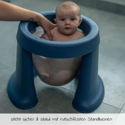 SOFTTUB Baby-Badewanne & Badeeimer für Neugeborene - Blue - Kollektion 2022 -Baden & Waschen Verkäufe softtub baby badewanne badeeimer fur neugeborene blue 0764460202816 d3