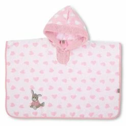 Sterntaler Bade-Poncho 50 x 70 cm - Emmi Girl - Rosa