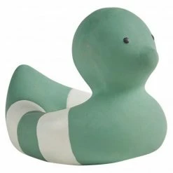 Nattou Badespielzeug Badeente aus Naturkautschuk - Grün